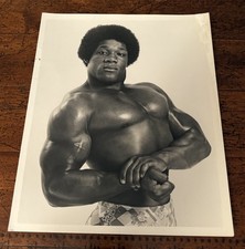 Vintage Original Type 1 Photo Young Tony Atlas 1980’s NWA AWA