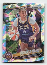 2025 Panini Prizm WNBA #39 Dearica Hamby Ice Prizms