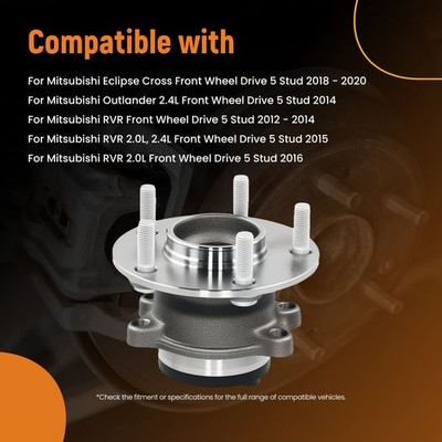 5 Stud Wheel Hub for Mitsubishi RVR/Eclipse Cross 2012-2020 512563