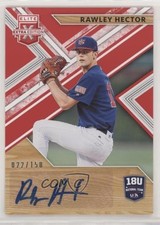 2019 Elite Extra Edition 18U National Team Signatures Red Rawley Hector Auto 1c9