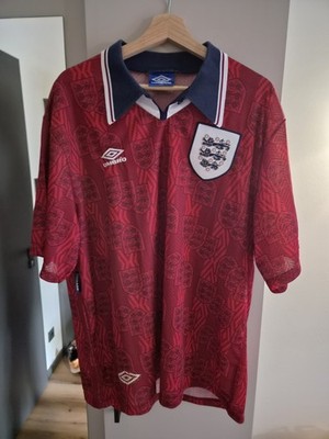 England Trikot Jersey Football Shirt 1994/1995 Away Umbro XXL