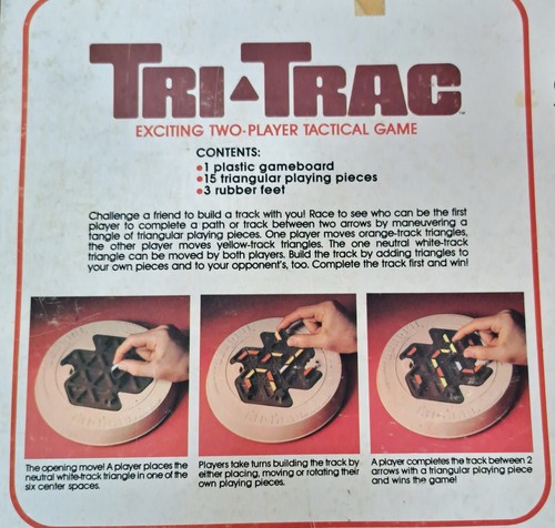 Tri-Trac Vintage Game 1980 Milton Bradley Complete - Bad box - Picture 11 of 13
