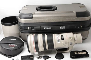 Rare [Top MINT in Trunk] Canon EF 500mm F4 L IS USM Telephoto AF Lens JAPAN #268
