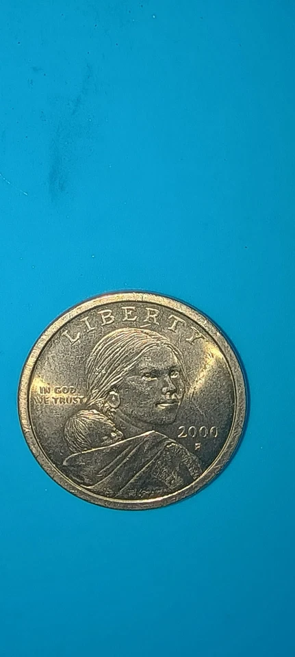 2000-P WOUNDED EAGLE Sacagawea Rare ERROR coin - Image 4 of 4