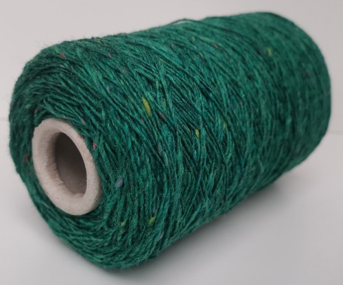 2ply Luxury Mohair / Merino Tweed Knitting Wool Cone 245g Henbane 2737  (2711-E) - Picture 2 of 4