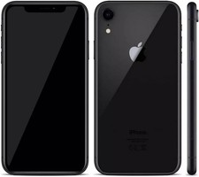 NEW iPhone XR  Black 256GB 4G  Sim Free Unlocked Smart Phone