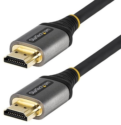 STARTECH High Speed 8K 60Hz HDMI 2.1 Certified Lead Male to Male Gold Contact 2m