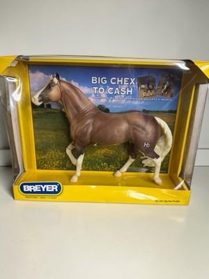 Breyer Horse #1357 Big Chex to Cash Palomino Smart Chic Olena Reiner In Box