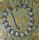 Vintage Coro Pegasus Demi Parure Silver Tone Leaf Motif 3pc Set — photo 4