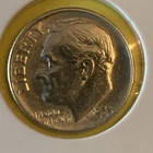1953 Roosevelt Dime AU ALMOST UNCIRCULATED CONDITION 90% Silver 10c