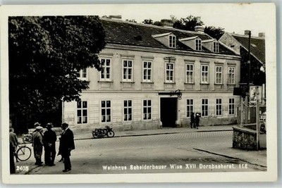 13567117 - Wien Gasthaus Weinhaus Scheiderbauer Dornbacher Strasse 116 Hernals