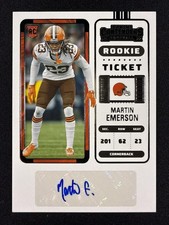 2022 Panini Contenders #180 Martin Emerson Rookie Ticket Autograph Auto