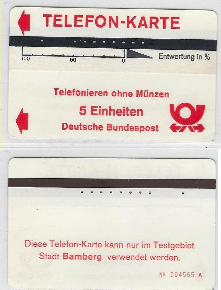 Testkarte Bamberg Kartonpapier - Bild 1 von 1