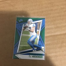 2021 Panini Rookies & Stars Green TJ Hockenson #57 