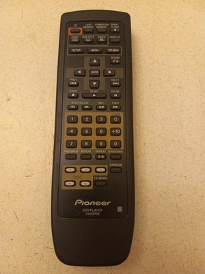 PIONEER VXX2705 DVD Remote Control - Original Controller