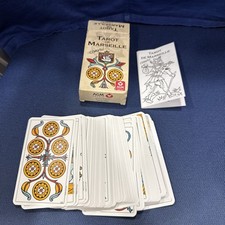 Tarot de Marseille Convos Tarot Cards Complete English Edition Booklet