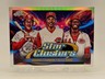 2025 Topps Cosmic Chrome Triple Star Clusters Bench, Larkin, De La Cruz Reds
