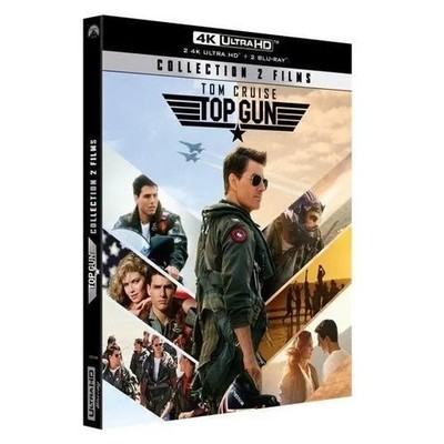 Top Gun + Top Gun: Maverick 2-Movie-Collection (4K Ultra HD + Blu-Ray) NEU & OVP