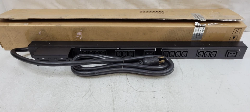APC NetShelter Basic Rack PDU, Half Height, 100-240V/20A, 220-240V/16A, NEW - Image 4 of 4