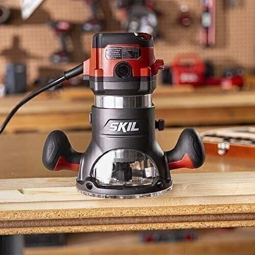 SKIL RT1323-00 10 Amp Corded Fixed Base Router Woodworking New ...