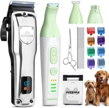 Dog Grooming Kit, Dog Clippers for Grooming for Thick Heavy Coats, Professional 
