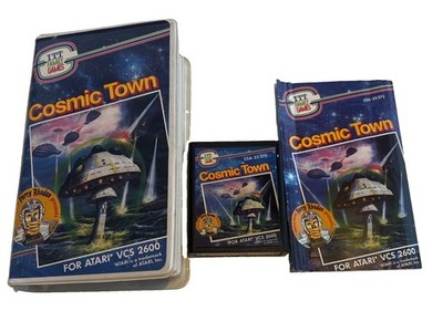 Atari 2600 VCS Cosmic Town ITT FAMILY GAMES CIB