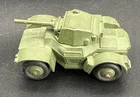 Dinky Toys Vintage Military Armoured Car 670 Green Made in England Meccano