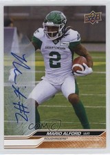 2024 Upper Deck CFL Auto Mario Alford #26 Auto b8c