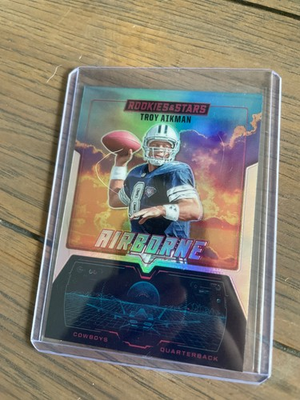 #ad Troy Aikman RARE MISPRINT🔥🔥🔥 Rookies and stars airborne HOT OFFER panini $200.00