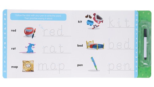 Numberblocks and Alphablocks -A set of 4 wipe-clean books (pens included) - PB - Picture 6 of 6
