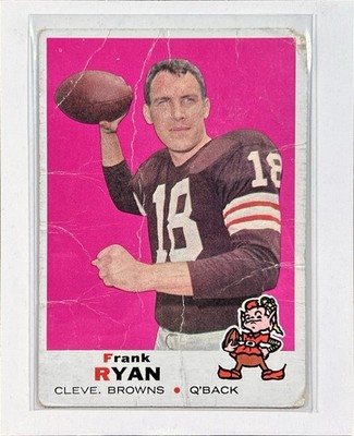 1969 Topps - Frank Ryan #140 - Set Break!! Low Grade Combined Shipping!!