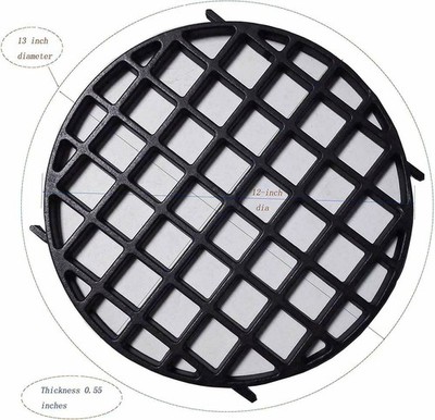 BBQ Grill Cast-Iron Sear Grate Replacement Parts for 22.5'' Weber Charcoal Grills
