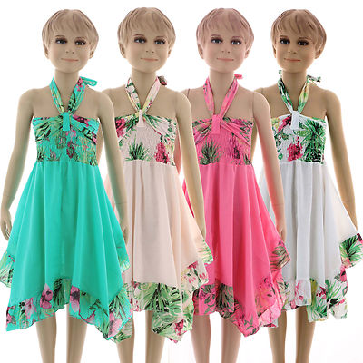 KK60 Kinder Mädchen sommer kleid/rock 