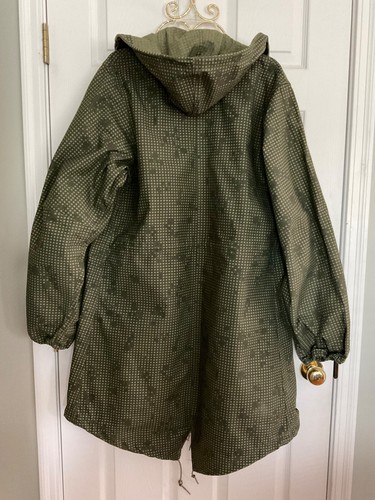 Vtg USGI Parka Desert Night Camouflage Size Small Fishtail Hooded Lightweight 84 - Picture 2 of 9