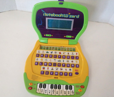 Learning Journey Notebook Wizard Bilingual Laptop Speak English / Spanish toy