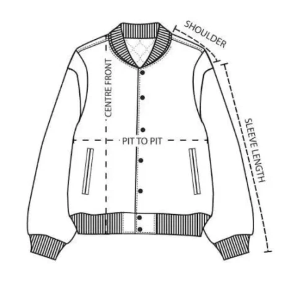 Washington Commanders Burgundy Letterman Wool and White Baseball Jacket