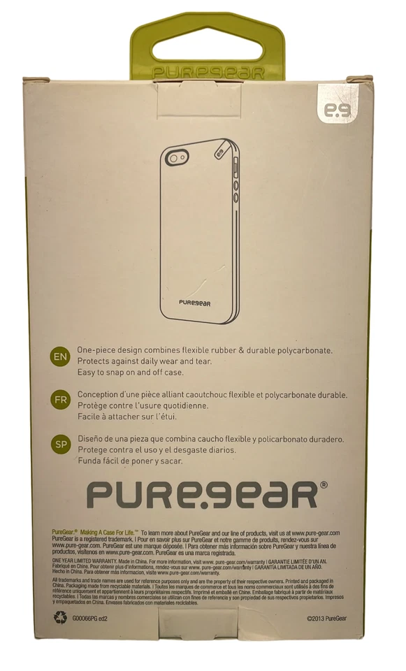 PureGear Slim Shell Case for LG G2, Coconut Jelly - Image 3 of 4