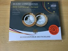 10 euro - Niemcy - 2020 - "Na lądzie" - polimer - polerowana płyta - nowa&oryginalne opakowanie