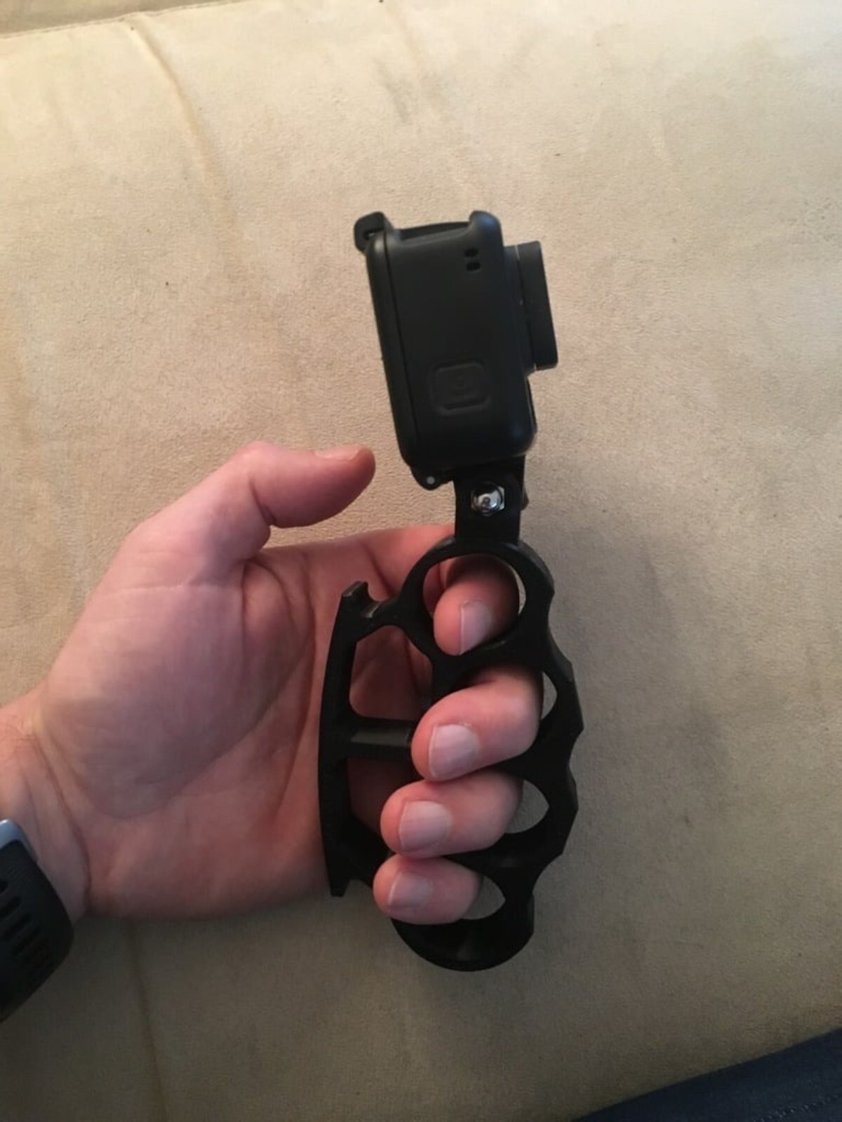 GoPro Knuckles Mount for Running Scuba Diving Swimming Hands-Free Action-image