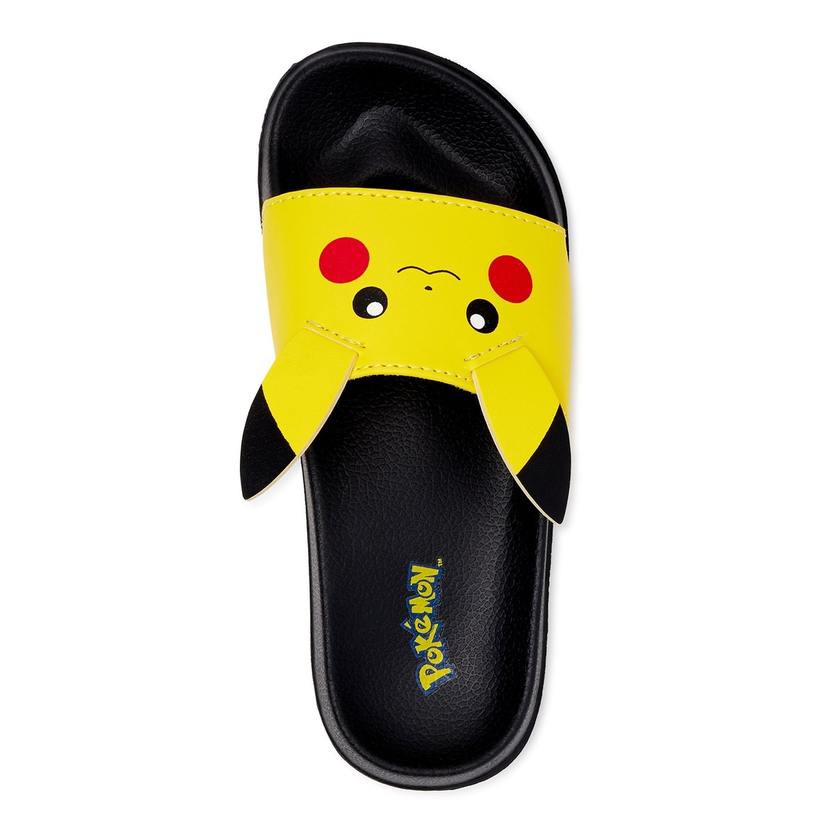 NEW Men\'s Size 10 Sandals Pikachu Pokemon Yellow Black NEW NWT Slides Pokémon Br NWT Pokemon Pikachu Boys Slide Sandals Flip Flop Shoes 11 12  main image 2