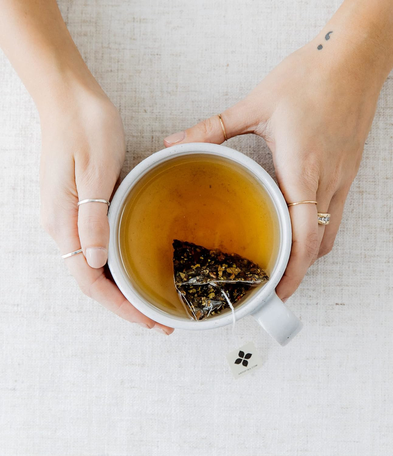 Art of Tea | Caffeine Free Assorted Tea bags Sampler | Herbal Tea 50 Count Eco
