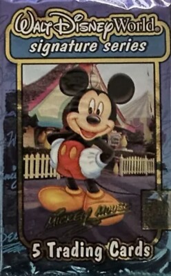 2001 Disney World Signature Series Complete Your Set U Pick GOLD / SILVER Mickey