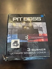 PitBoss 3-Burner Ultimate Griddle Cover Open