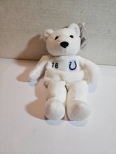 PEYTON MANNING - 1999 Salvino's Bammers Plush Beanie Bear -New With Tags - Colts