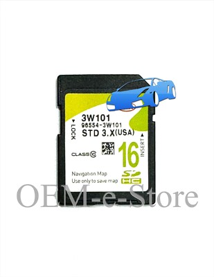 2014-2015 Sportage Navigation Memory SD CARD DATA U.S Map OEM Part