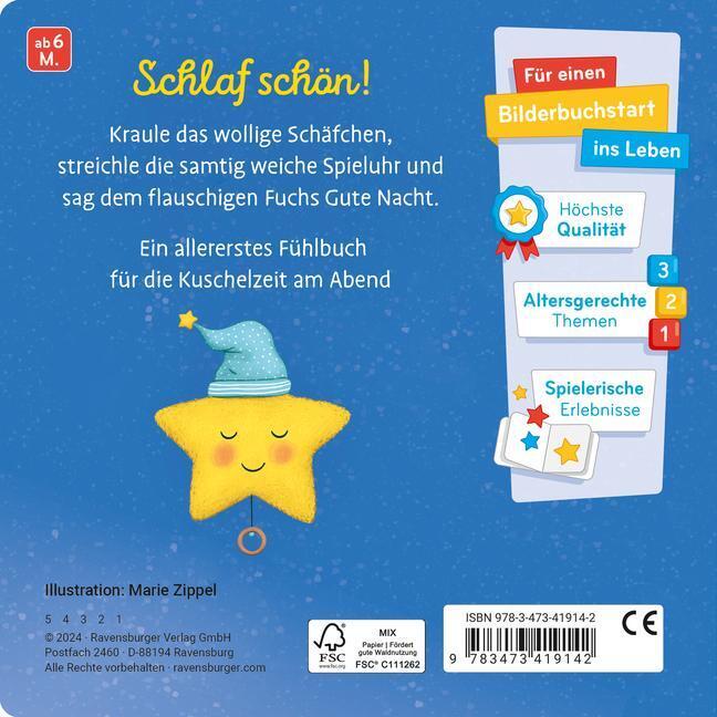 Thumbnail - Marie Zippel | Mein Allererstes Fühlbuch: Gute Nacht | Buch | Deutsch