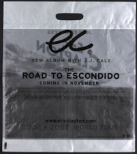 Eric Clapton Original 2007 Tour Merch Swag Bag for Shirt/Program Cool RARE Cream