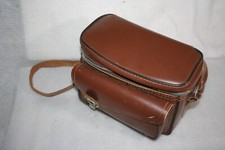 Vintage Leather Camera Case Shoulder Bag Made In USA