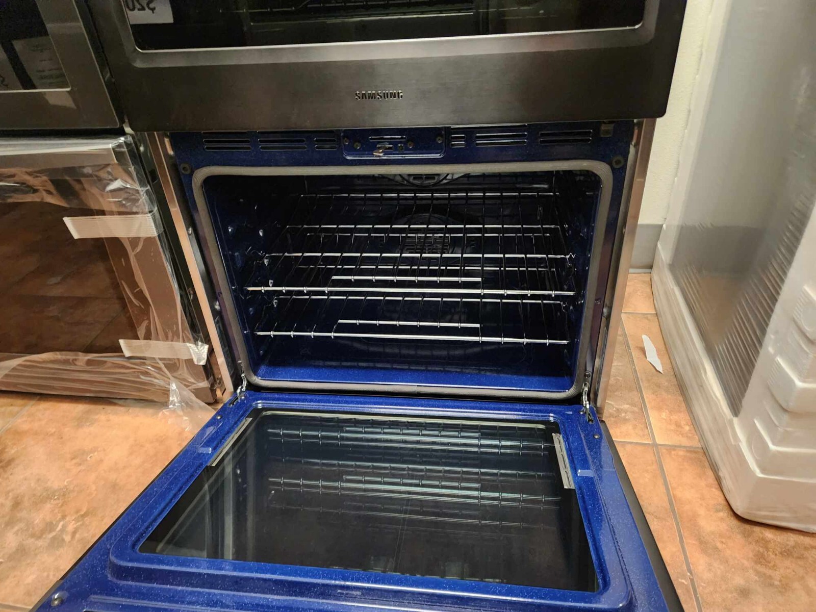 Samsung NV51K6650DG 30" Double Wall Oven Black Stainless Steel eBay