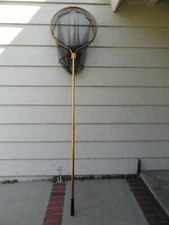 70cmTelescopic Fish Landing Net Aluminum Pole Handle with Deep Net Super Large